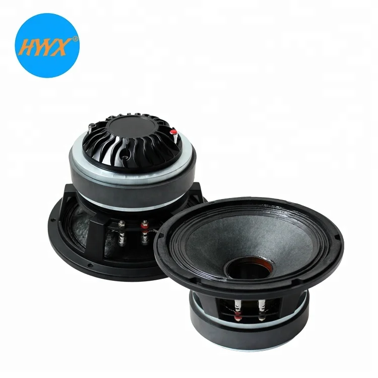 product huiyin oem factorys 8 inch full frequency coaxial speaker high power 8 ohm 600w output professional aluminum material 900w-0