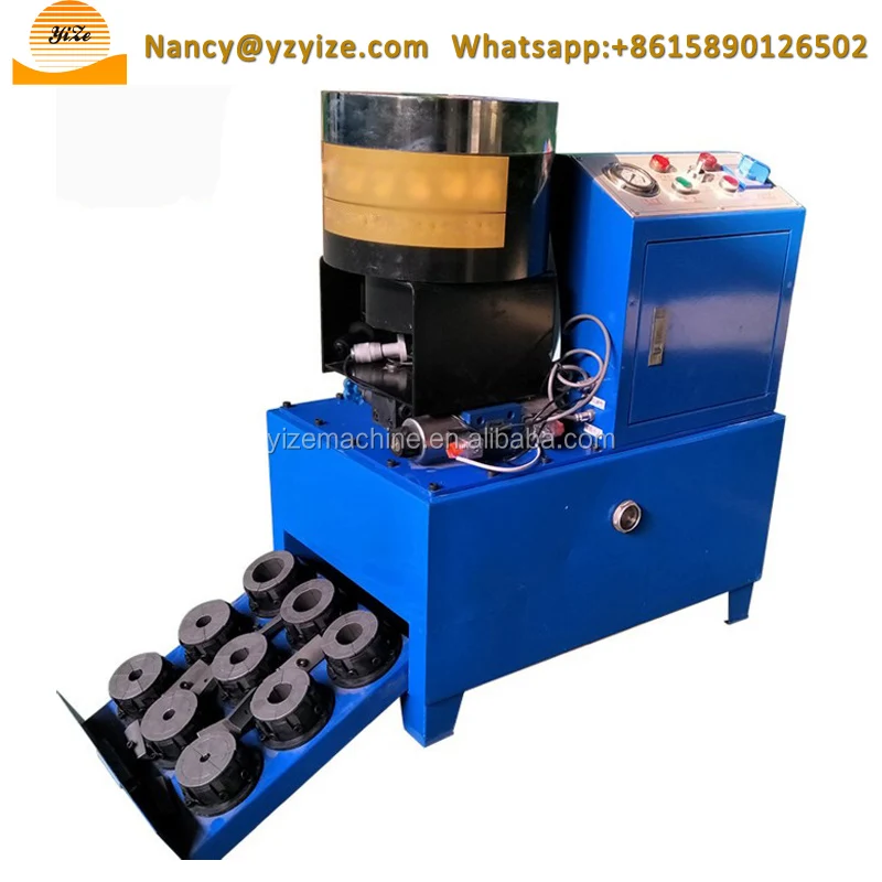 Steel Pipe Tube Head Reduce Diameter Joints Pressing Machine Pipe Shrink Machine
