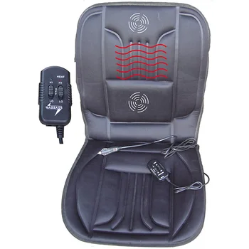 Dark Gray 12V 35W/45W heated car seat cushion with  switcher