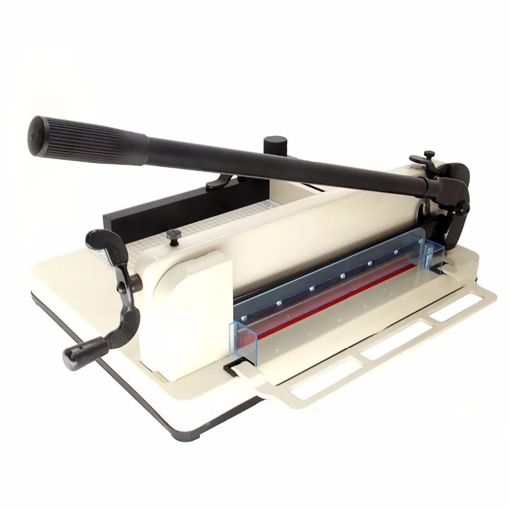 MANUAL PAPER CUTTER 17″ MODEL 858-A3 Guillotine Paper Cutter – Printer's  Parts & Equipment -USA