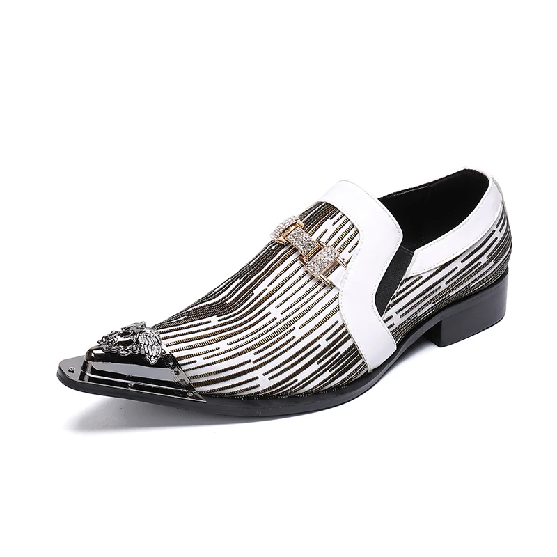 NA128 Brand Italian Pattern White Gold Wedding Men Dress Shoes Genuine  Leather Business Men Formal Shoes Plus Size| Alibaba.com