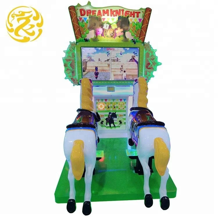 Chenshou Arcade Machine Horse Simulator Coin Operated Kiddie Rides for Sale