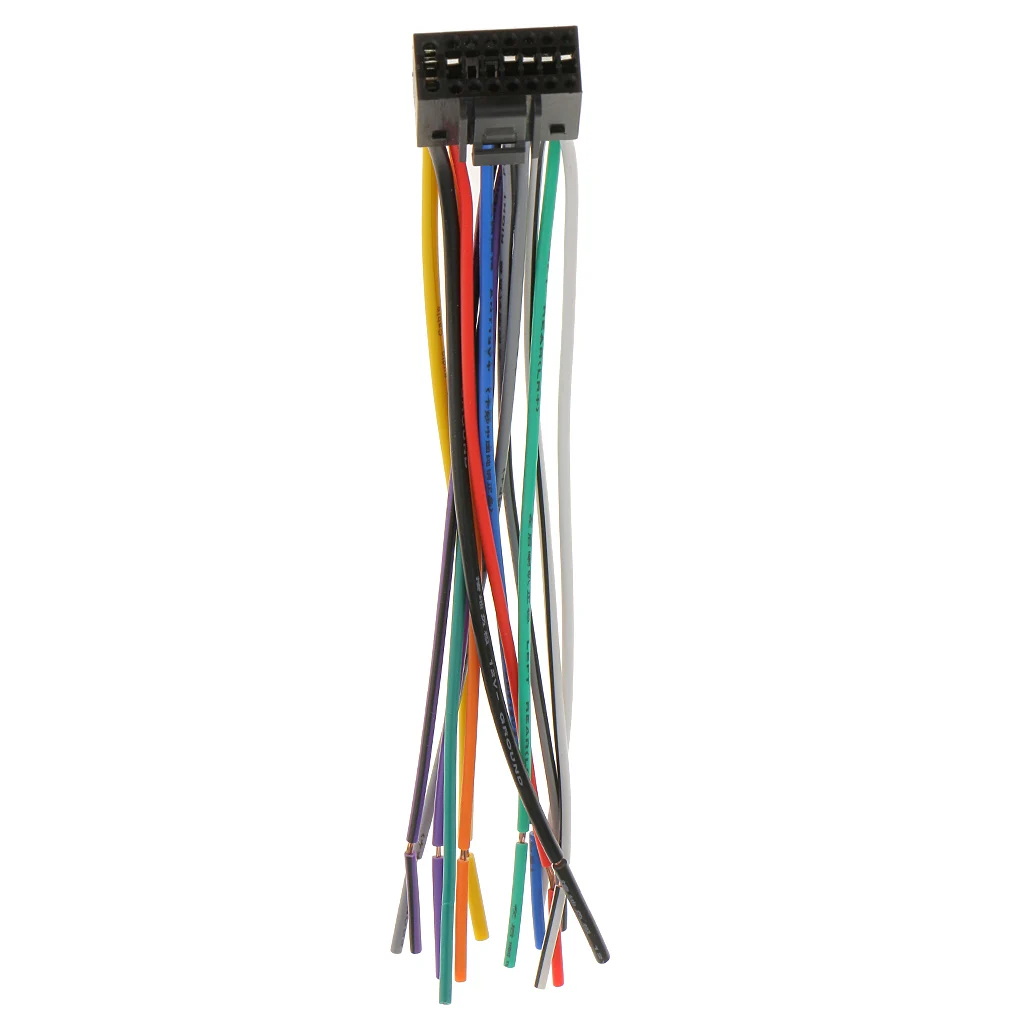Universal 16cm Car Stereo Radio Player Iso Wiring Harness