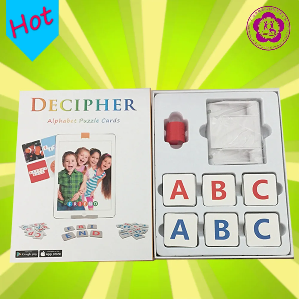 2017 горячий новый продукт Дополненной реальности буквы алфавита для