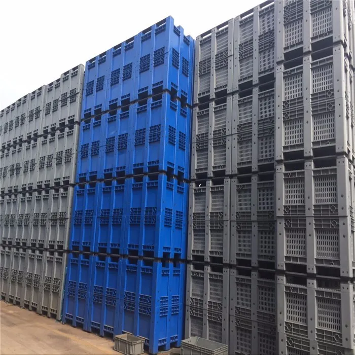 1200*1000mm Heavy Duty Large Plastic Pallets Storage Pallets Warehouse