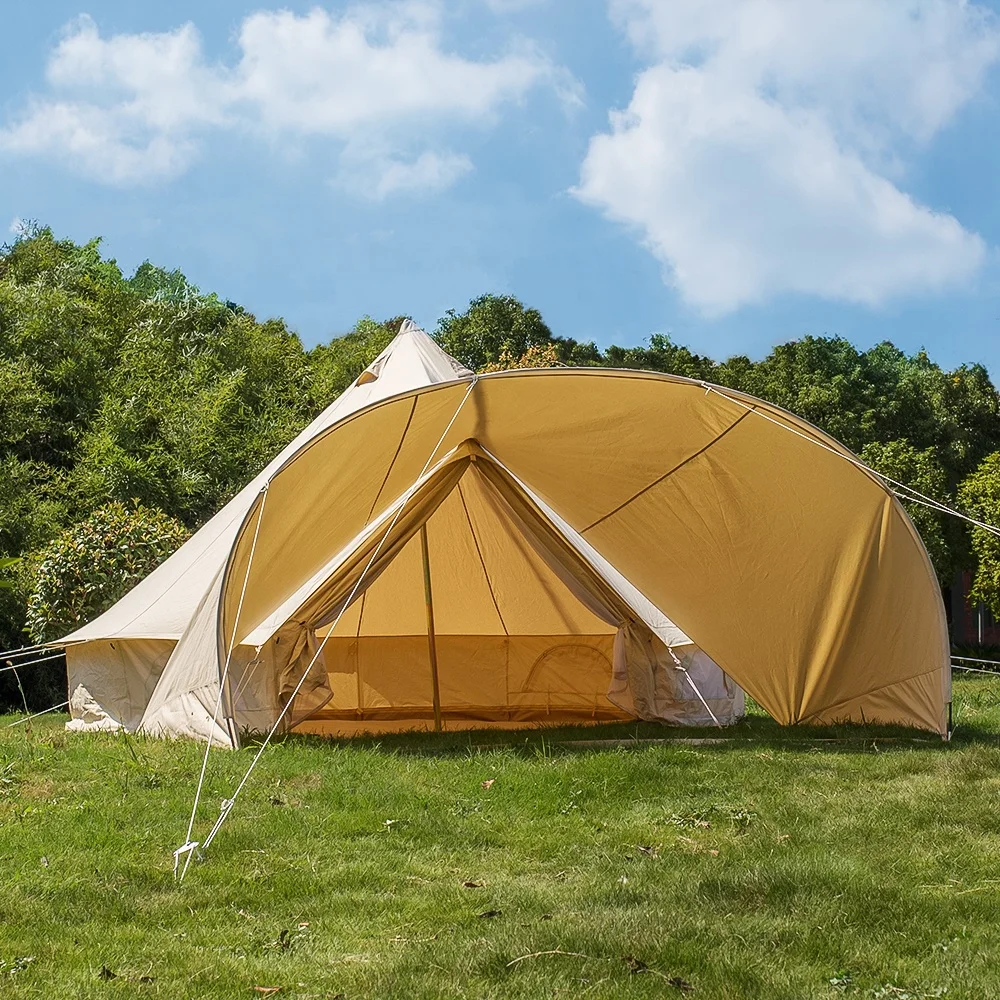 4M Bell Tents - Ideal for Glamping and Winter Camping