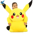 Fancytrader Large 120cm Super Stuffed Giant Pikachu Plush Toy Huge Pokemon Pikachu Doll Pillow Good Present
