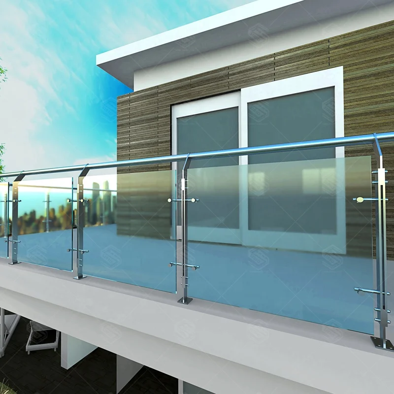 High quality easy install glass balustrade