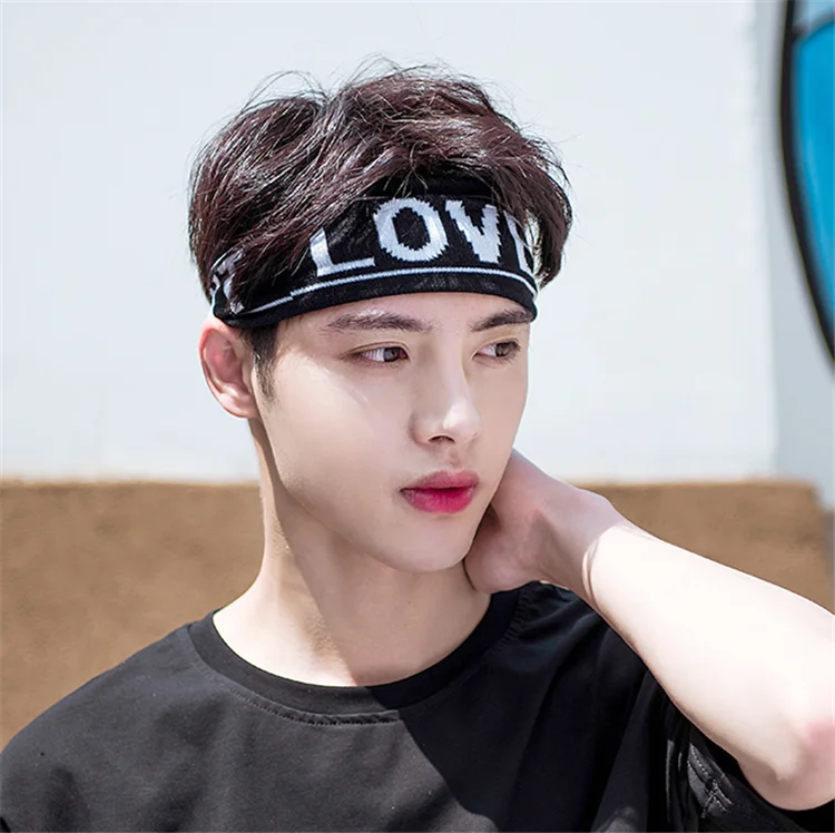 Жаккардовые эластичные широкие повязки на голову под заказ от производителя оптовая продажа спортивных модных