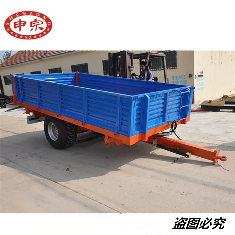 5 тонн 2 колесный трактор транспорт сельскохозяйственных бортовой прицеп