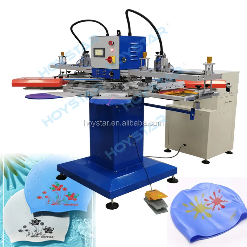 Silk Screen Printing Swim Cap Printing Machine