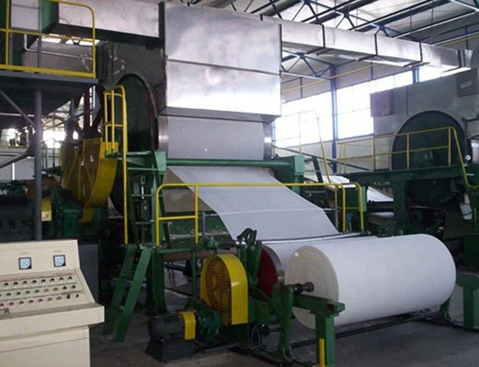 High Efficiency Banana Paper Making Machine Crescent Former Tissue Paper Making Machine for Rolling Paper