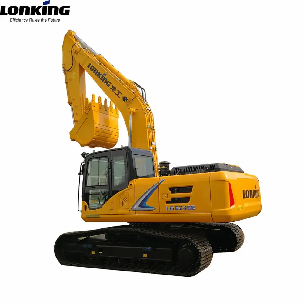 CDM6240 Energy Saving Cu Mmins Engine 145 kw 22 Ton China Lonking Excavator