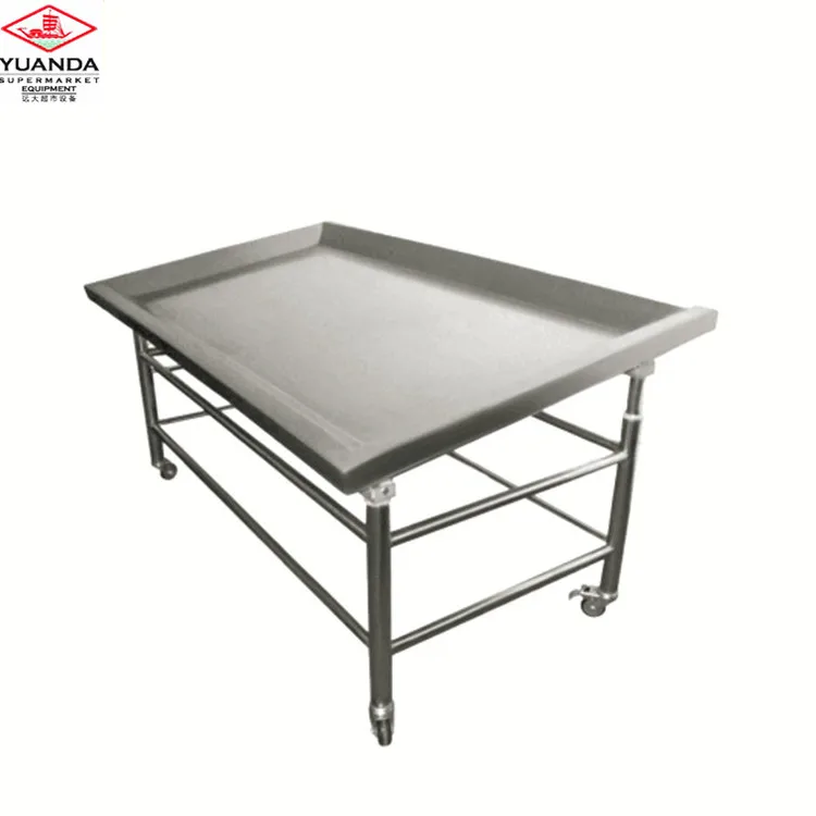 stainless steel fish display table