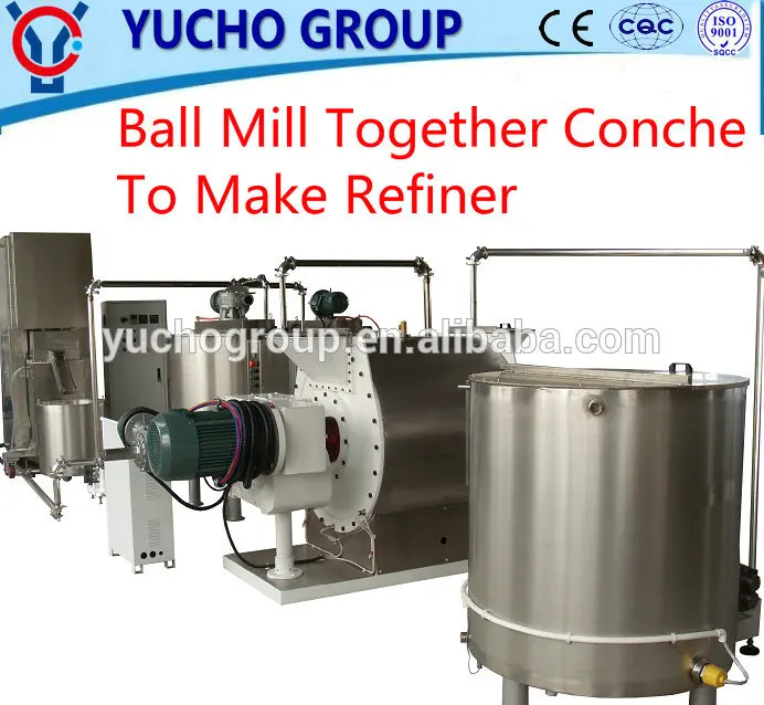 Китайский большой завод, вертикальная шаровая мельница для шоколада