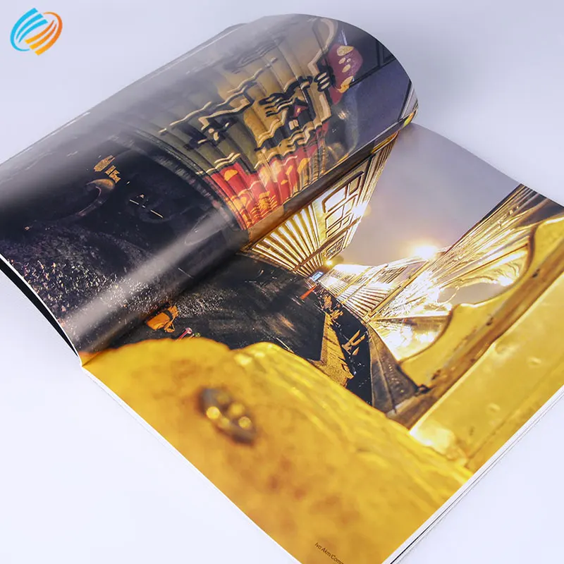 
Бесплатные образцы, низкая цена, Полноцветный глянцевый бумажный журнал, печатная компания 