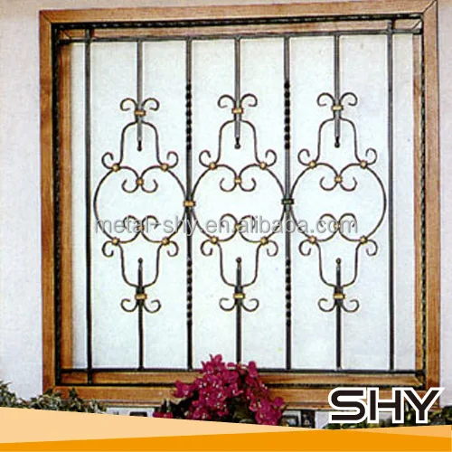 Wrought Iron Window Grates - Secure & Stylish Solutions