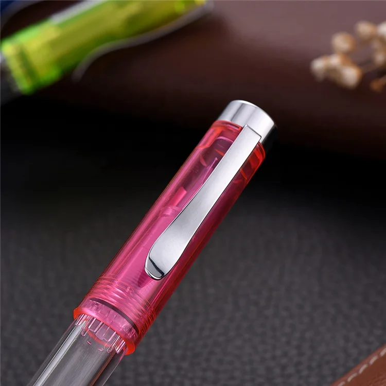 
 Рекламная индивидуальная Высококачественная перьевая ручка из АБС-пластика для школы  