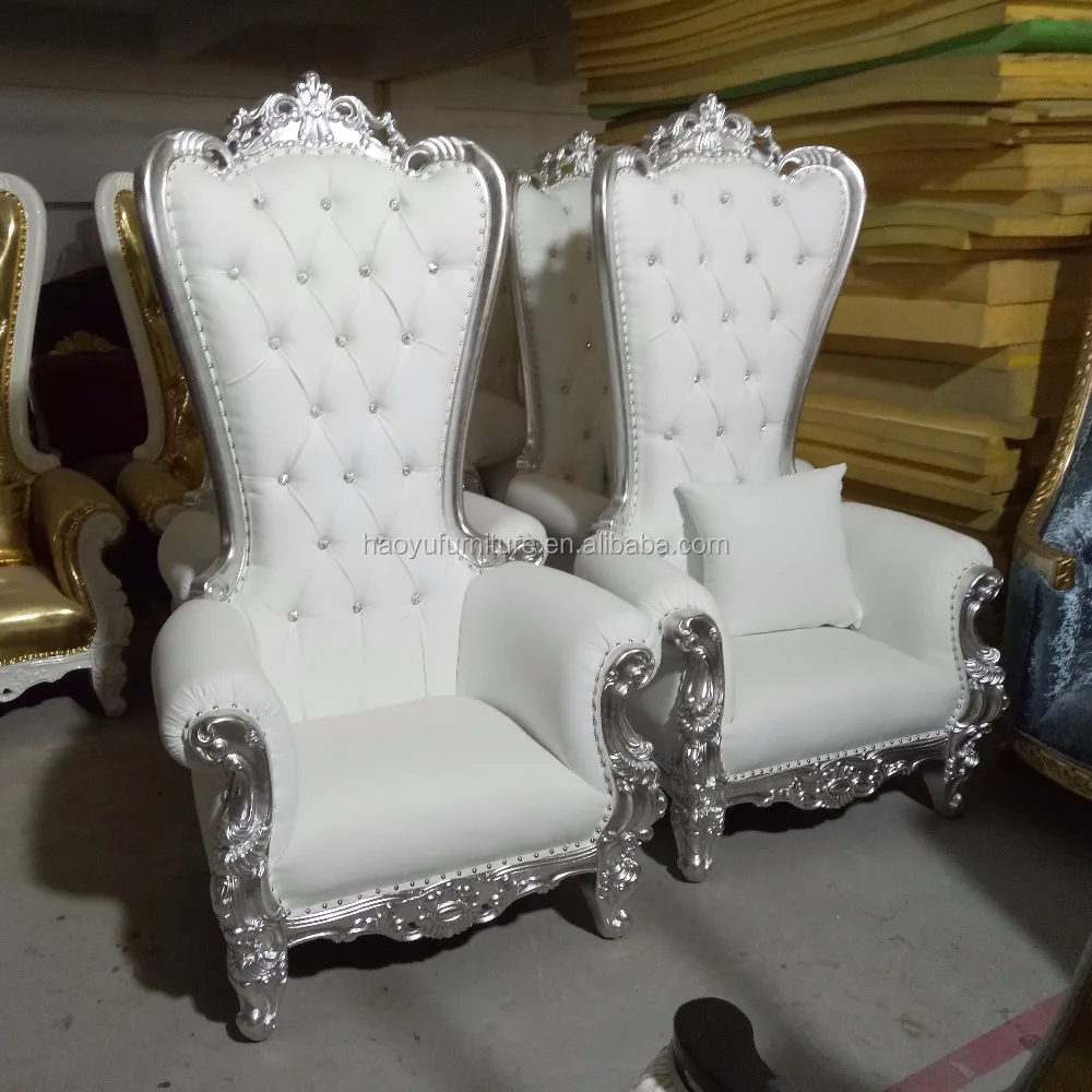 Silver - King & Queen Chairs – What's the Occasion