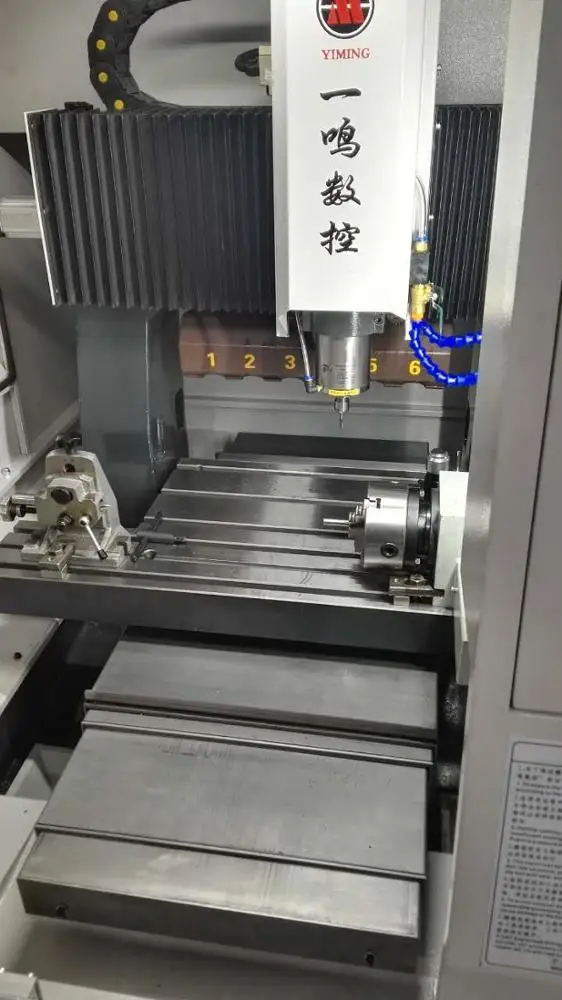 ER16 30000RPM Высокоскоростной фрезерный станок с центральным шпинделем для продажи YMC4535 ISO20 40000RPM Шпиндель опционный