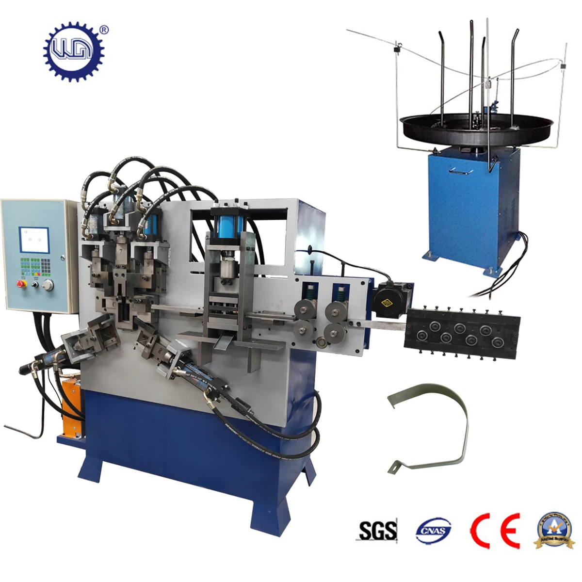 カナダ 油圧ホースクランプ金属線曲げ機 Buy Hydraulic Hose Clamp Metal Wire Bending