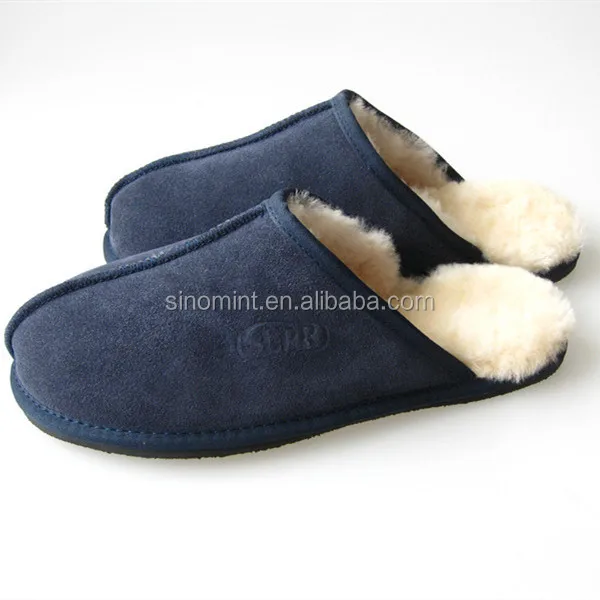 mens sheepskin slippers
