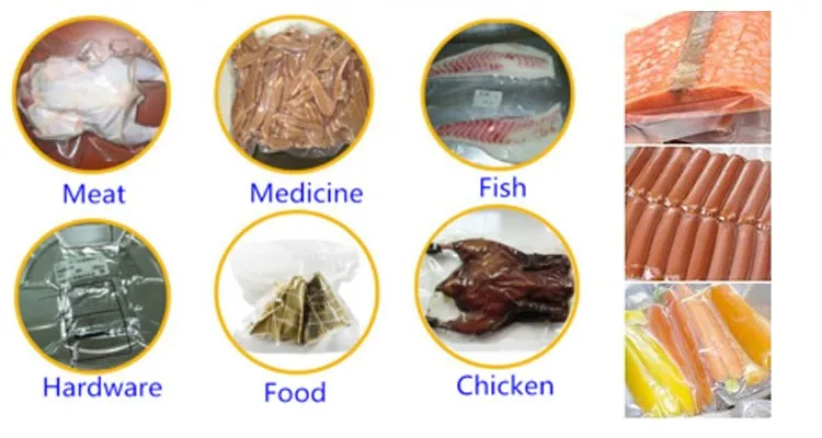 WANHE DZ-400 Table Top Food Vacuum Packaging Machine Single Chamber Vacuum Packing Sealer Meat Desktop Vacuum Packing Machine - Image 6