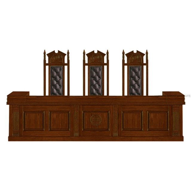 Factory Customize Wooden Judiciary Committee Judicial College Court Room Wooden Furniture Judge Chair
