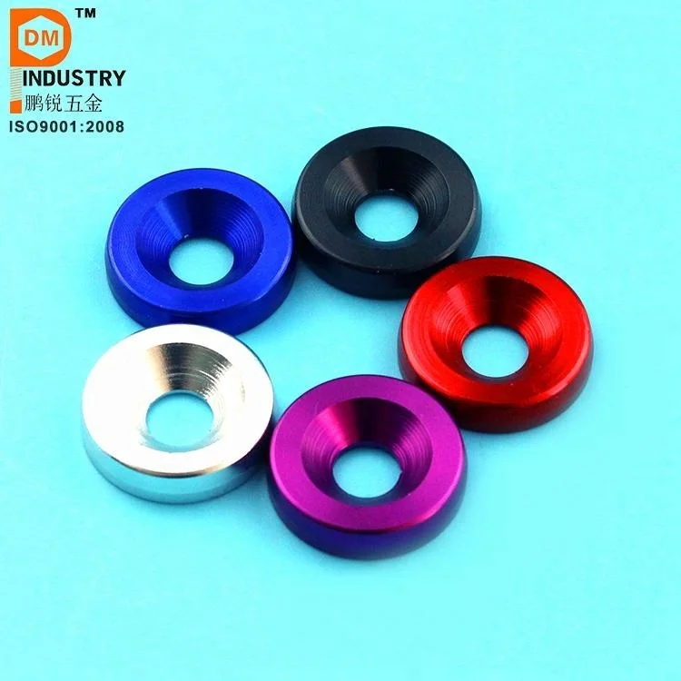 Anodized Color Countersunk Fasteners Set Car Modification Password JDM ...