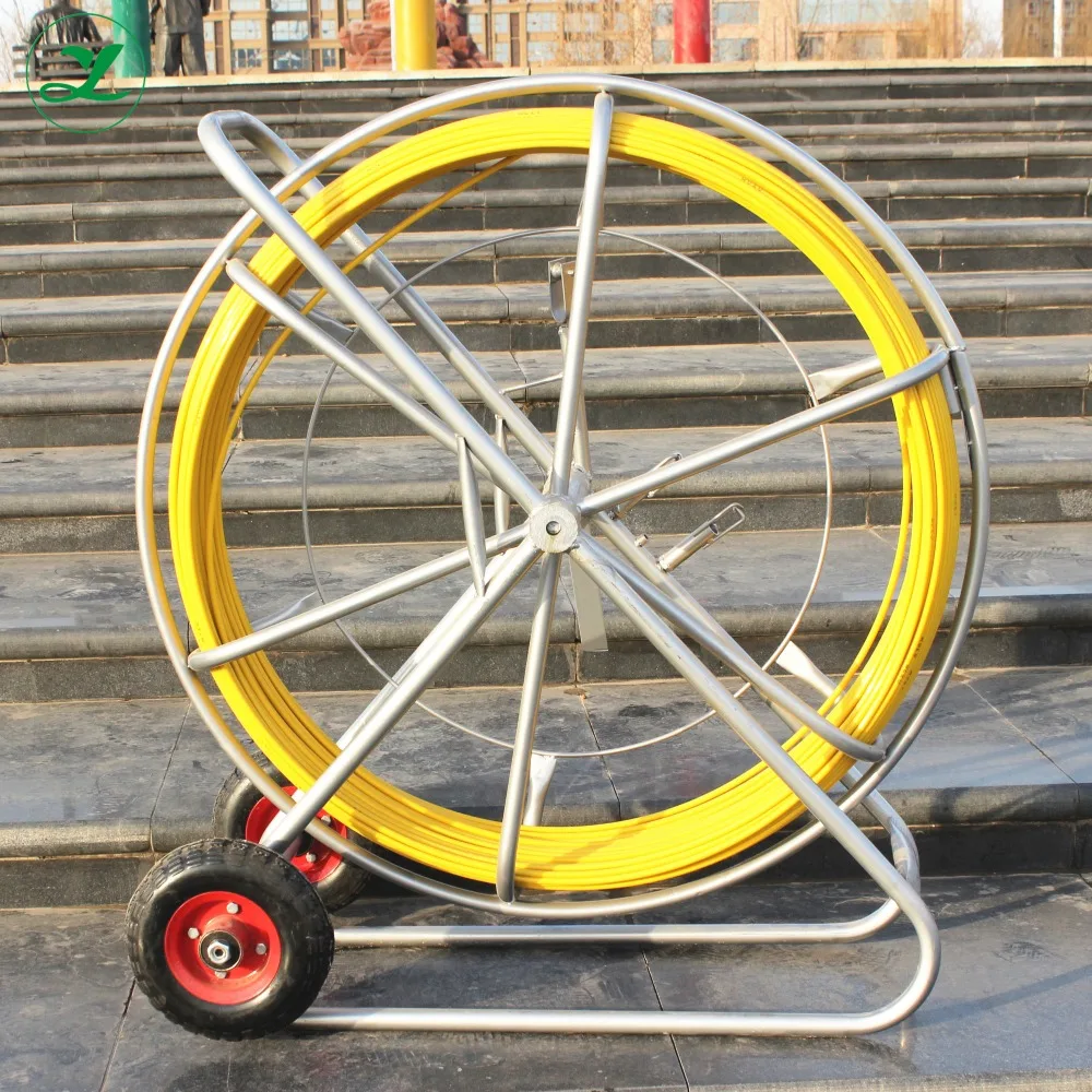 Molla Elettricista Sonda Per Cavi Elettrici In Fibra Di Vetro - 50 Metri, Diametro 4mm Sonda Non Conduttiva - Foto 7