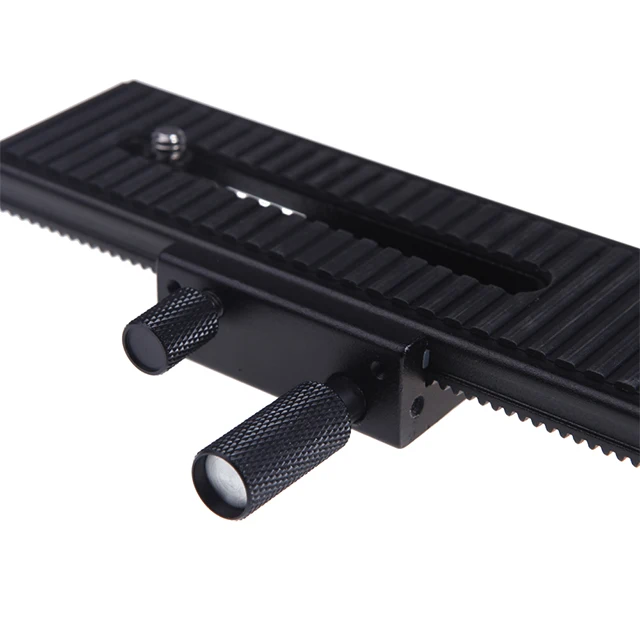 Macro Focusing Rail Tripod Head Plate Slider Quick Release Plate 200mm Sliding Plate