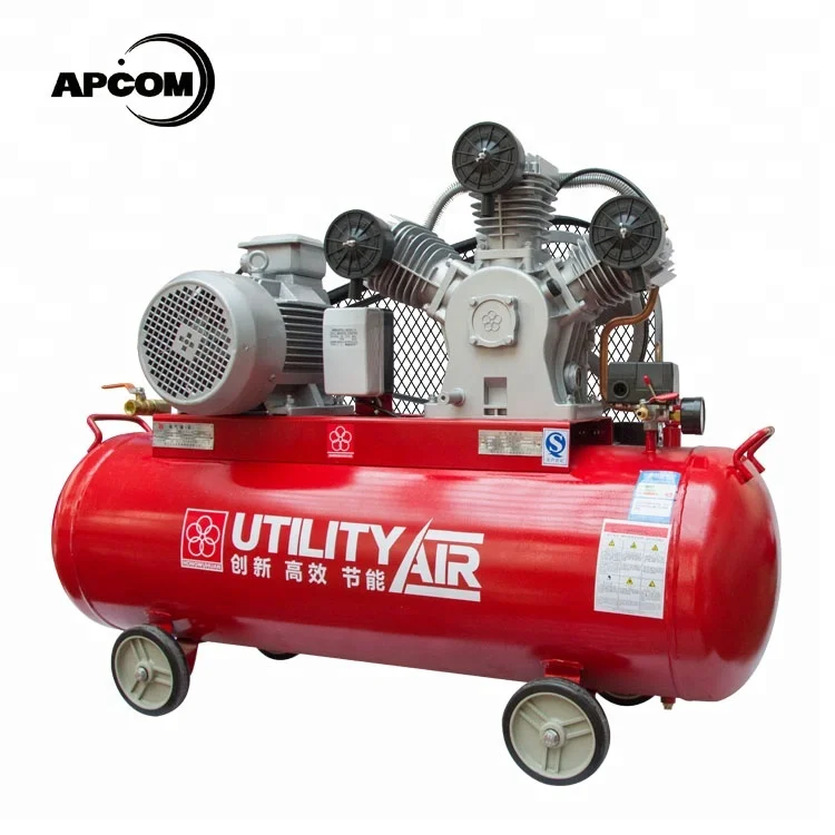 APCOM LW10008 30 CFM 10 hp 7.5 kw Piston Air-compressor 35CFM 10hp 7.5kw Piston air Compressor 40 50 60 Gallons Aircompressor