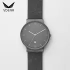 New Design Simple Date Watch Stainless Steel Men Classic Watch Men 2017 Luxury