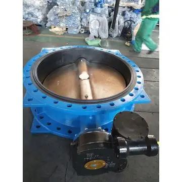 Dn350 Epdm Rubber butterfly Valve with Rotork Worm Gear Chain Wheel