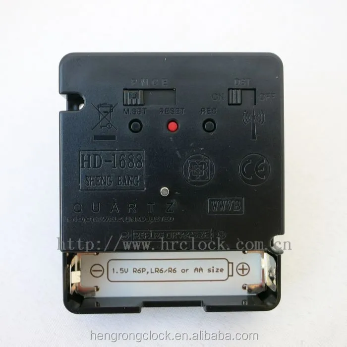 Atomic Clock Movements WWVB Radio Controlled Clock Movement/Mechanism Clock Work for USA Market