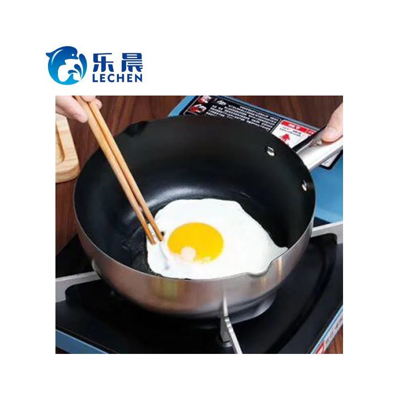 Бидон для супа из нержавеющей стали и наличии алюминия сковорода (Эко-дружественных яйцо секс горшок Пан приготовления