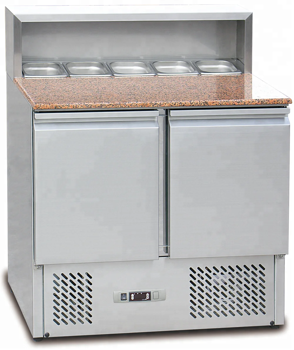 High Quality Stainless Steel Restaurant Refrigerated Equipment Table Top Salad Bar Fridge Buy Salad Bar Fridge