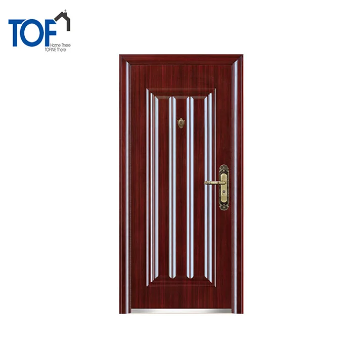 OEM Custom Size Colors  Fancy Pakistan Style Luxury Wrought Iron Interior Door