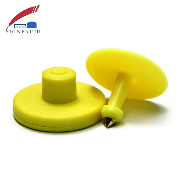 
 Индивидуальная электронная NFC-метка для ушей в виде козы, овцы, свиньи, коровы  