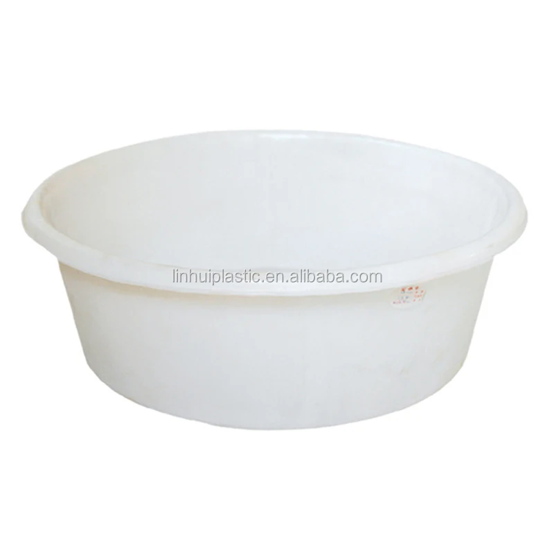 large round plastic basin