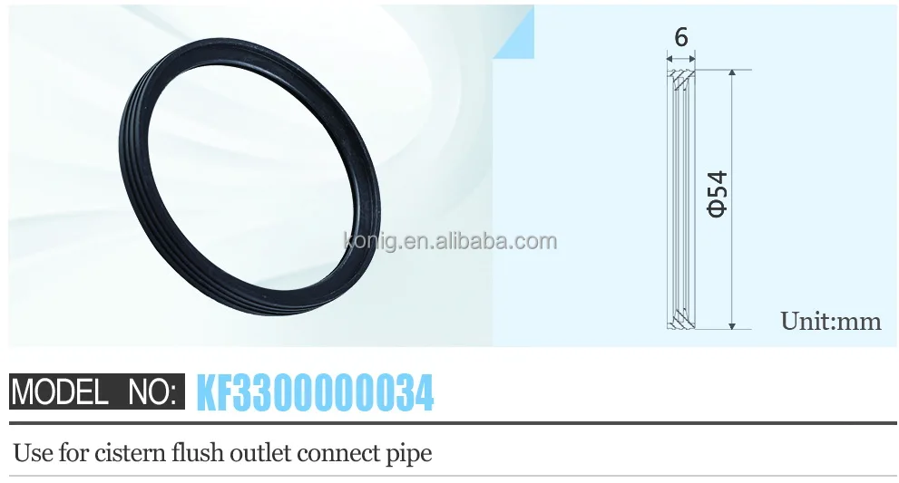 HDPE Toilet Cistern Discharge Bend Pipe Drainage Pipe with High Quality Seal Rubber