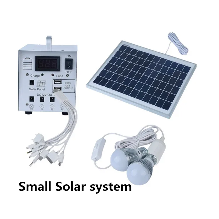 portable solar home lighting system