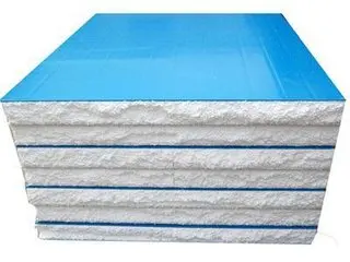 
Огнеупорная сэндвич-панель из пенополистирола/полиуретана толщиной 100 мм 