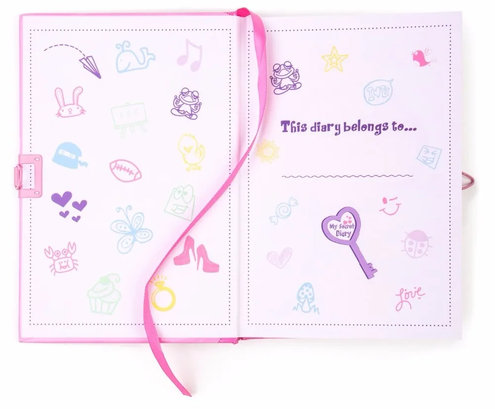 Kit Papeterie Et Cahier Taille Intermédiaire Rose - Mousehouse - Parfait Pour Les Filles