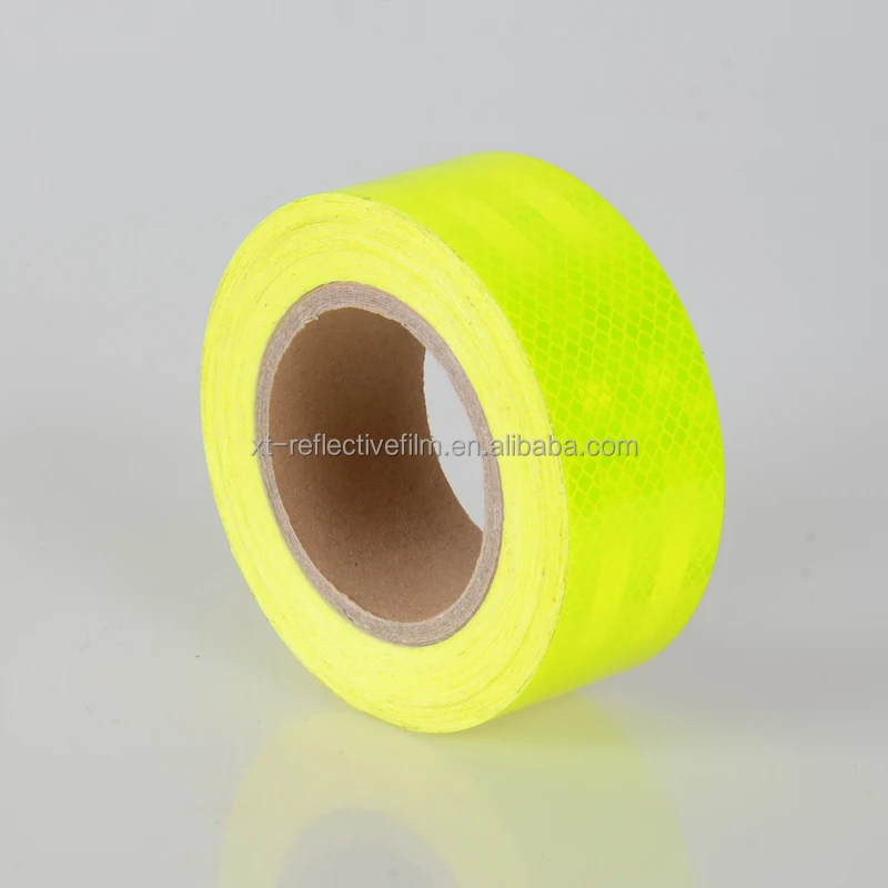 5 Pieces of Yellow High Intensity Reflective Tape Self-Adhesive 50mm×100mm×5 