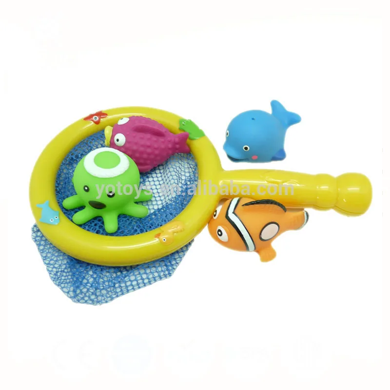 plastic fish bath toys