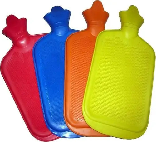 500 мл BS стандартная натуральная резиновая сумка для горячей воды HWB бутылка для горячей воды