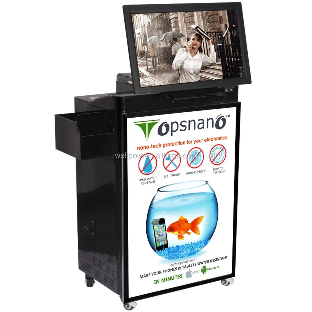 
 Нанотехнологические продукты для мобильного телефона Водонепроницаемая машина с нанопокрытием для полной защиты  