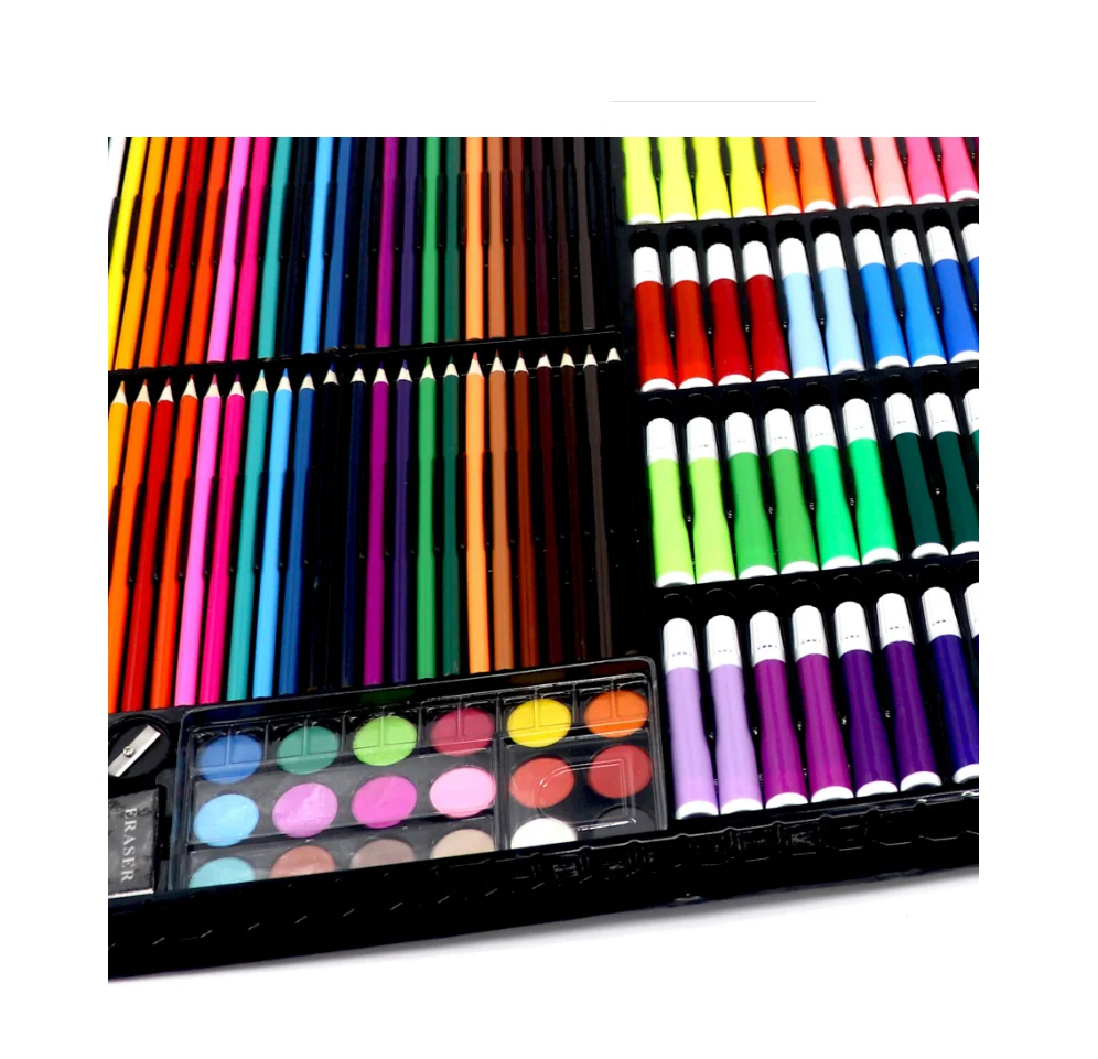 Bview Искусство высокого качества 258 штук детская живопись набор mega Art