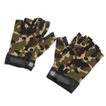 Unisex Bike Cycling Gloves Bicycle Motorcycle Sport Half Finger Gloves Bicycle Mountain Bike Glove M